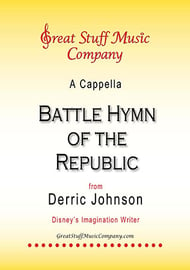 Battle Hymn of the Republic SATB choral sheet music cover Thumbnail